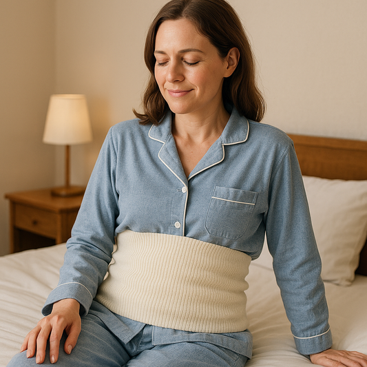 こんなに違う！ 腹巻き一枚で変わる、一日のめぐりとあたたかさ