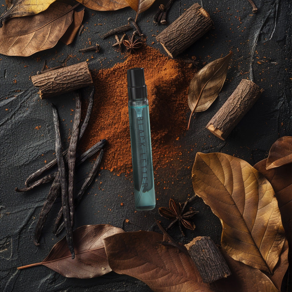 【BLACKLETTERS】SORAIRO オードトワレ　8ml｜重なる空の記憶、知性と静寂の香り