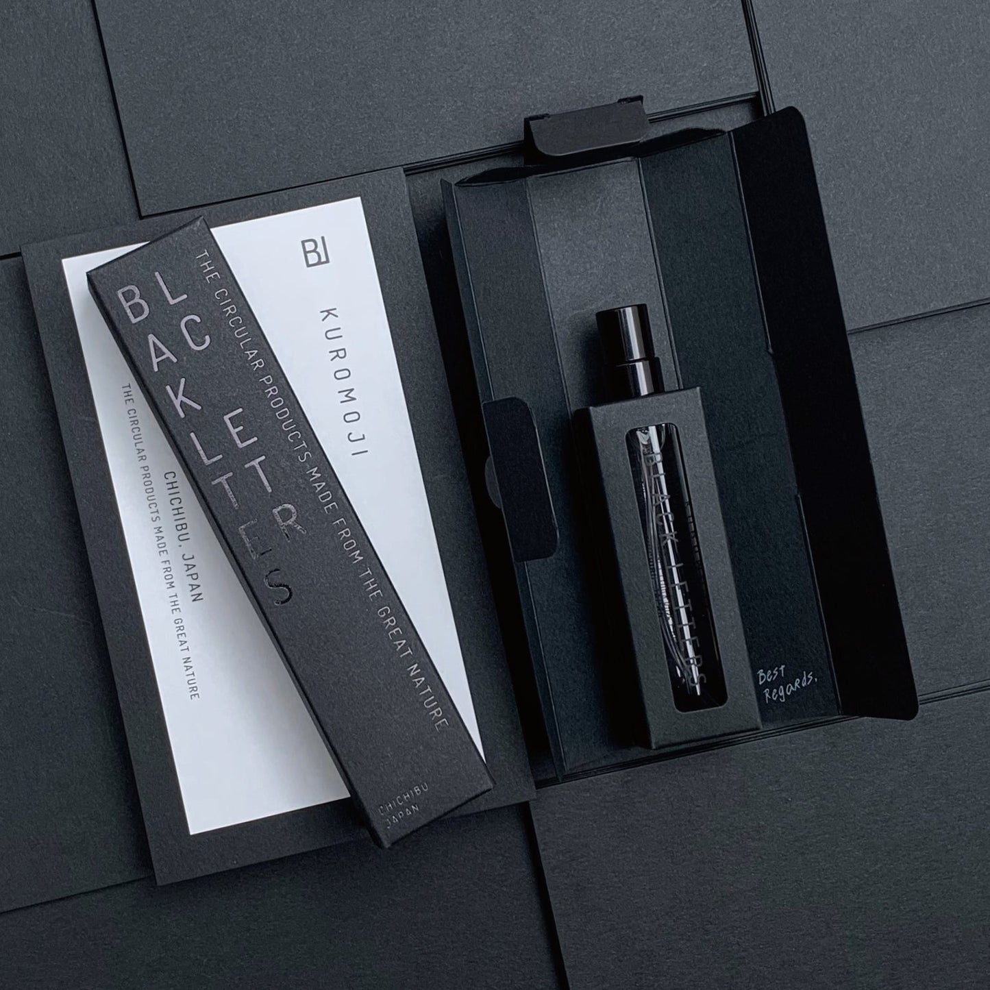 【BLACKLETTERS】KUROMOJI オードトワレ　8ml ｜無限の可能性を呼び覚ます、天然クロモジの香り