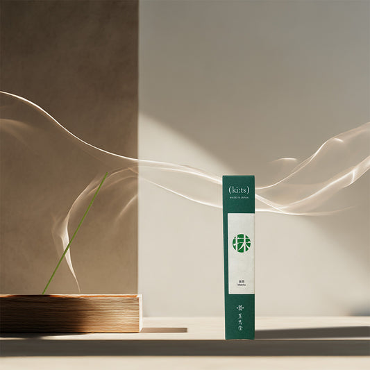 【ISILK curated incense】Stick Incense / Matcha - (ki:ts) x KUNJUDO